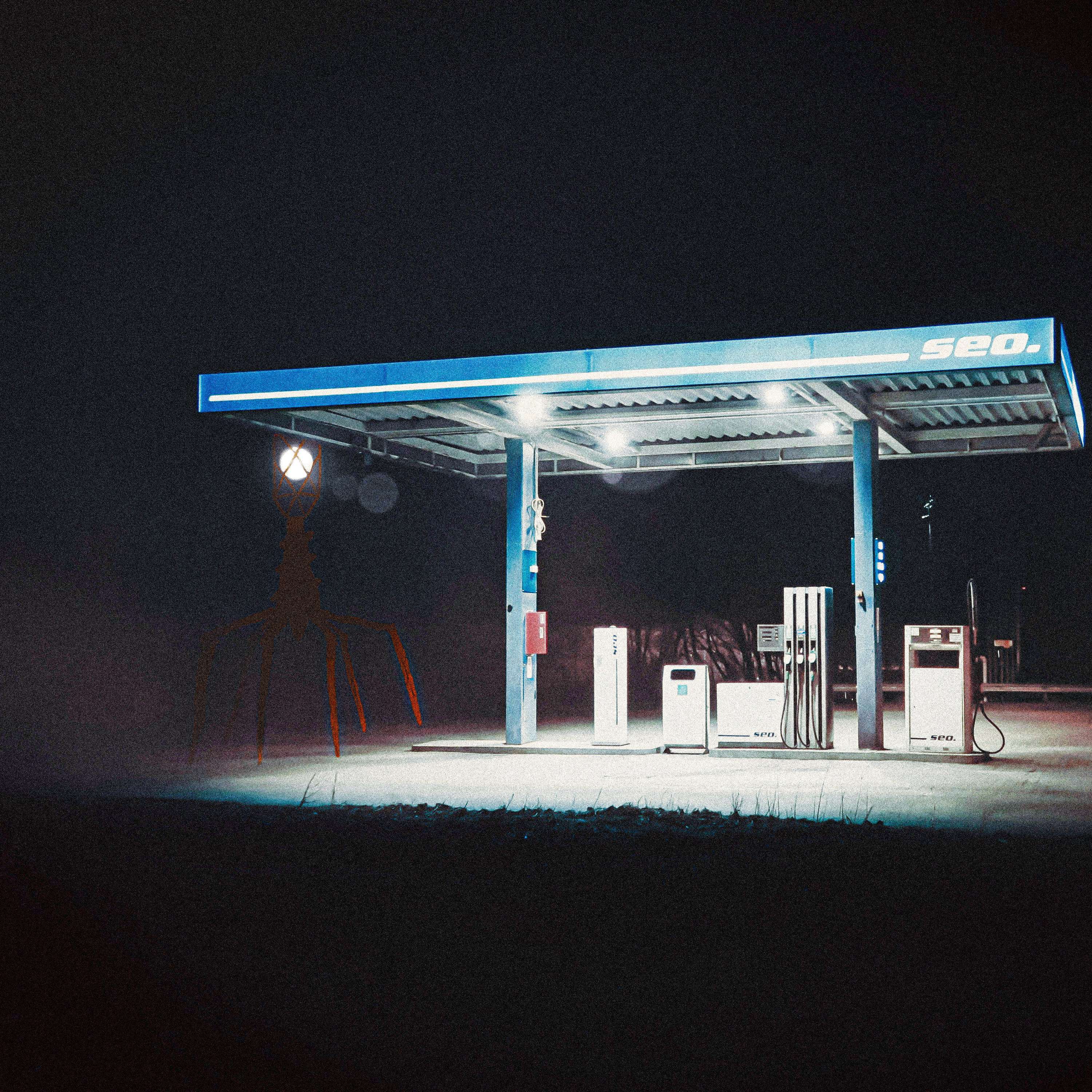 Unknown entity at fuel station